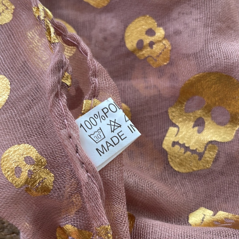 Infinity skull scarf - Picture 8 of 9